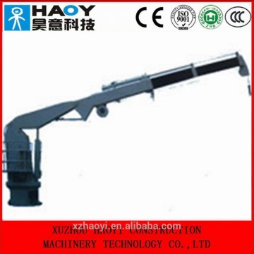 telescopic boom slewing floating cranes with grab with radio control