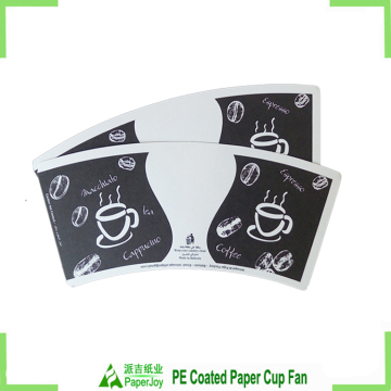 2017 New Design Paper Coffee Cup Paper Cup Fan Coated PE