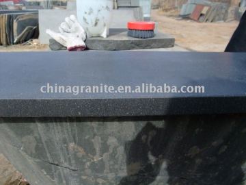 black basalt leather tiles