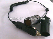 Wired USB Car Charger Cigarette Adapter For Mobile Phones