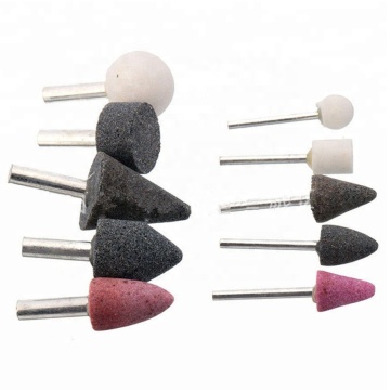 PEXCRAFT 10PCS Mounted Points Abrasive Grinding Stone Heads Set
