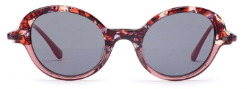 Belieye Oval Frame Acetate Sunglasses For Small Faces