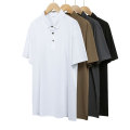 Lapela Camisas de Polo Men Camisas Polo Tops Polo Tops