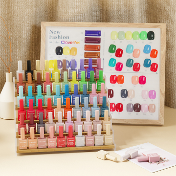 60 Colour UV Gel Polish Set for Private Label Nail Lacquer and Gel Painting