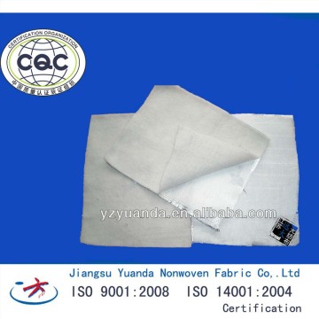 woven backing composite white geotextile