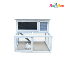 Compact Outdoor Wooden Chicken Coop with Run