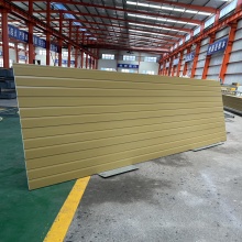 Yellow Bark Pattern Metal Exterior Wall Panels Durable and Lightweight Insulation Panels