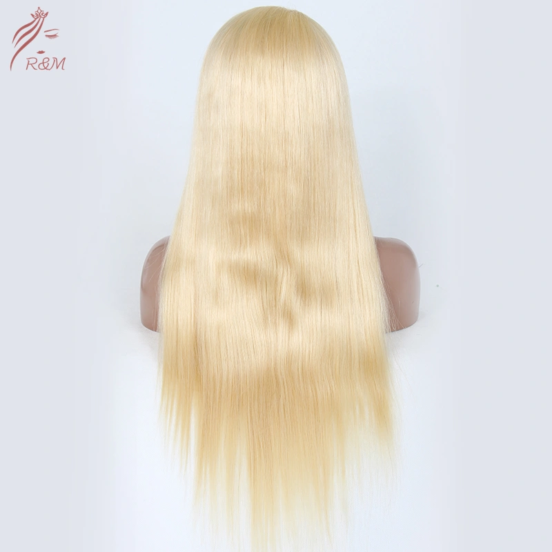 Wholesale High Quality Fashion 613 Blonde Color Human Hair Wigs Can Be Colored