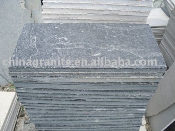 black quartzite tile