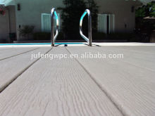 morden swimming pool wpc decking