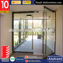 aluminium spring glass door for commercial