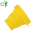 Cốc du lịch có thể gập lại có thể mở rộng nước silicone