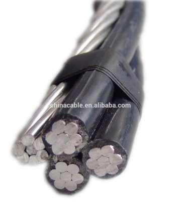 Cu/Al Conductor LDPE/HDPE Insulated Aerial Overhead Insulated Cable