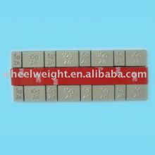 Environment-friendly 3M adhesive tape zinc stick-on weight