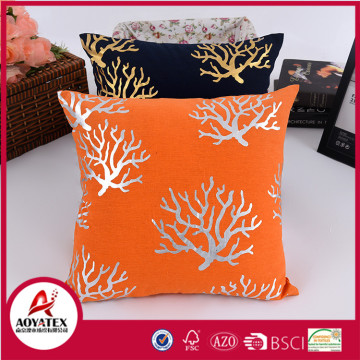 The latest cushion over wholesale pillow,popular canvas decorative chair cushion