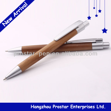 Eco pen with bamboo barrel, bamboo pen, green pen, hot sale