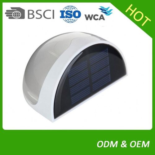 Solar Panel Outdoor Led Solar Motion Sensor Lights , Pir Wall Lamp