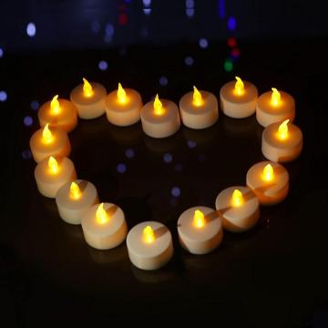 Flameless tea lights with remote led tea lights