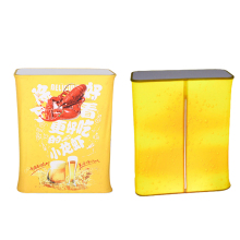 FEAMONT Portable Aluminum Counter for Trade Show Exhibitions