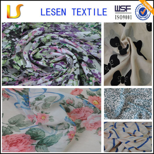 Shanghai Lesen Textile digital print dress