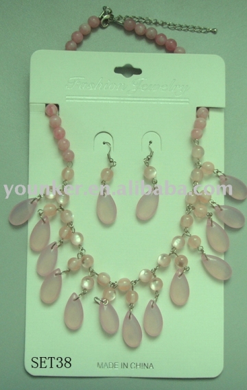 Plastic Jewelry Set