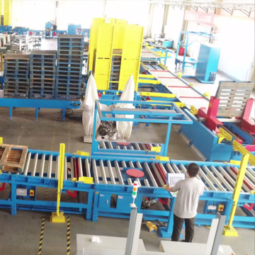 Intelligent Factory Supply Sort and Repair Line for Pallet Recycling