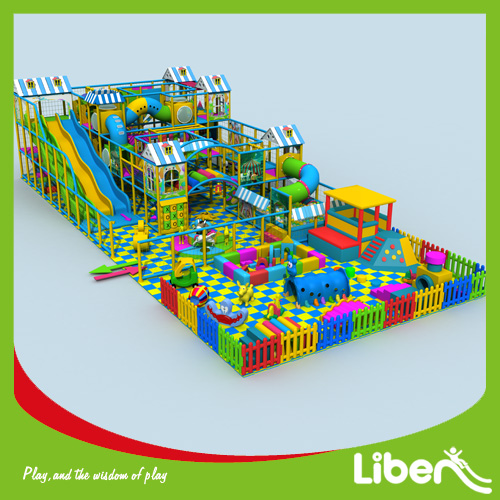 Recreational commercial indoor amusement playground