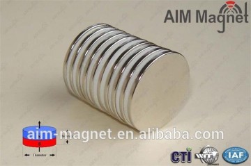 18mm x 2.5mm neodymium disk magnets