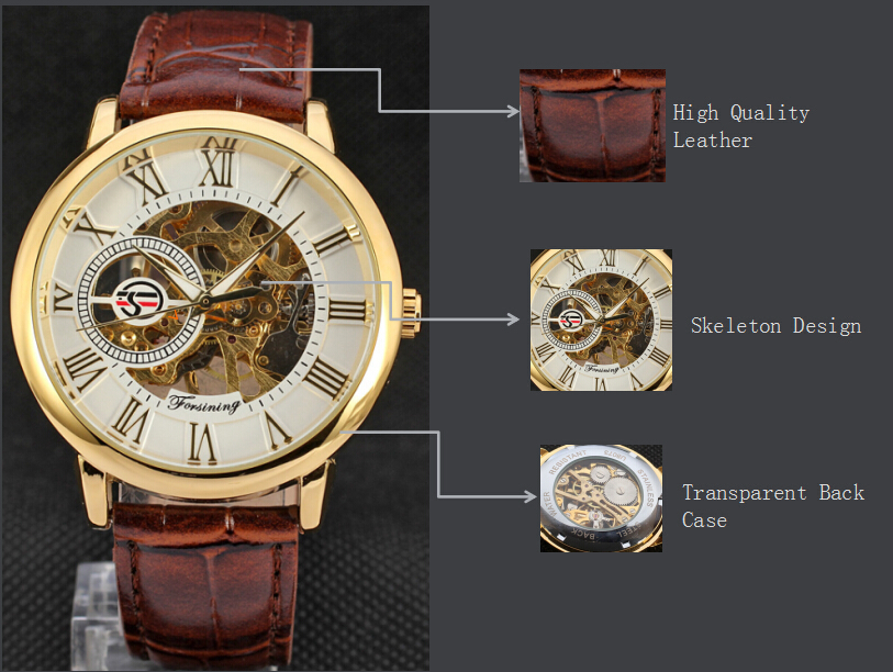 Customize Automatic sub-dial date casual watches