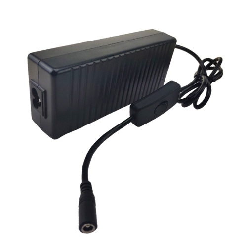 24V5A AC -adapter med switch för CCTV/LED