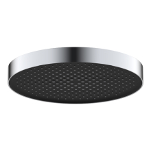 Premium 12-Inch Round Rain Shower Head with ABS Body and TPE Nozzle