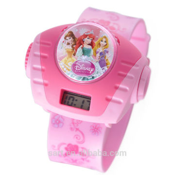 2014 pink stylish girls watch