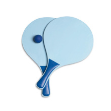 Wooden Paddle Beach Ball Game Tennis Racket 2 paddle 1 ball