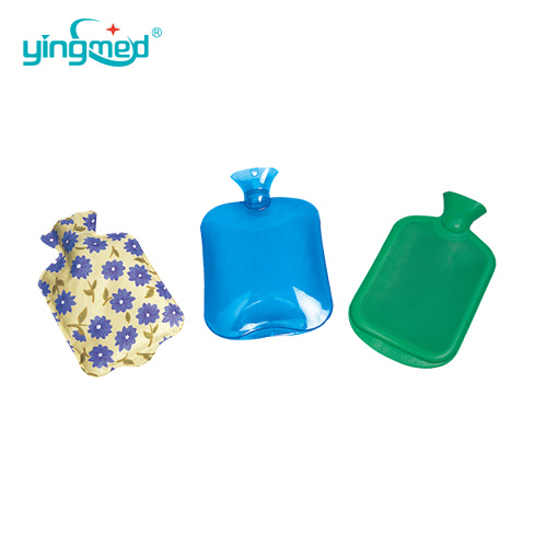 Rubber Water Hot Water Bottle com tampa de malha