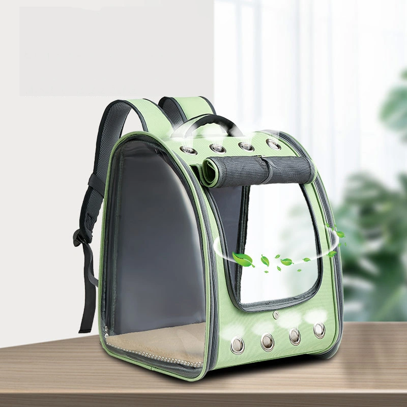 New Pet Backpack Full Transparent PVC Pet Backpack Large Capacity Cat Bag Pet Bag Pet Carrier