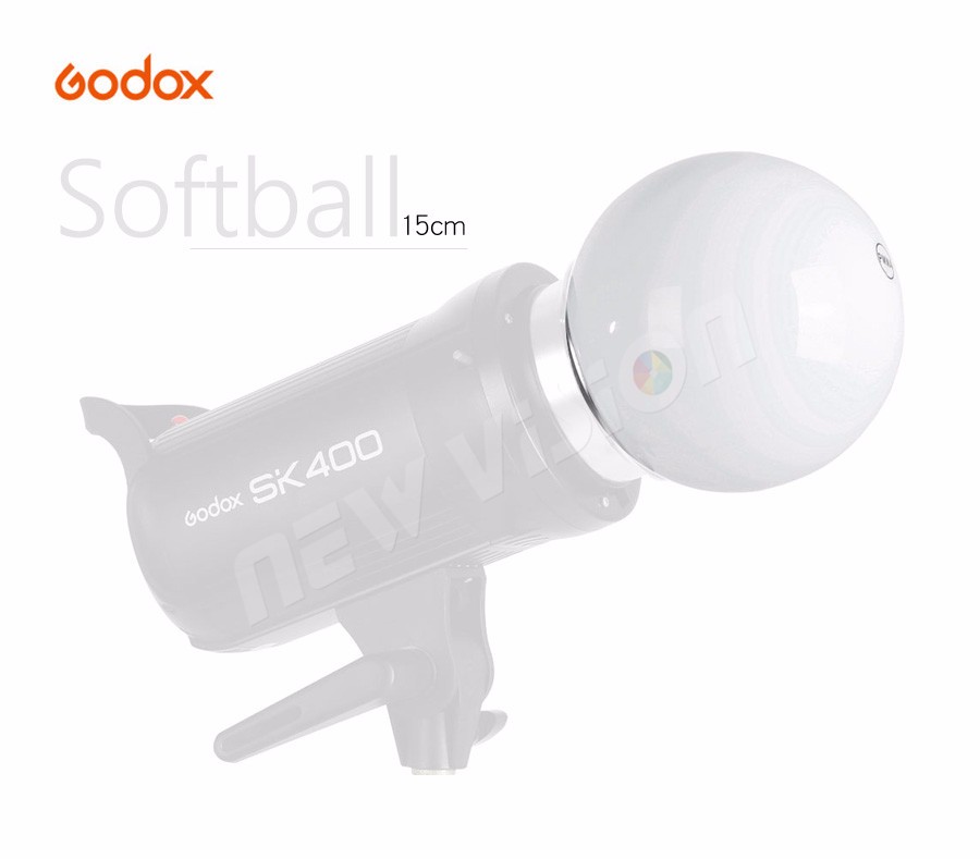 15cm Universal Photography Diffuser Soft Ball Dome Softbox Studio Flash Bowens Mount photographic Photo Studio Accessories