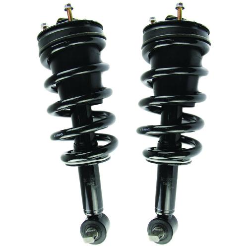 Strut depan motorman 809105F dan Coil Spring dengan Gunung Set - baik kiri dan kanan - sepasang 2