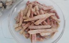 Natural 50cm Freeze Dried Vegetable Chips Freeze Dried Dash