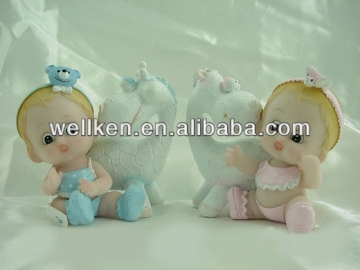 polyresin mini baby figurines