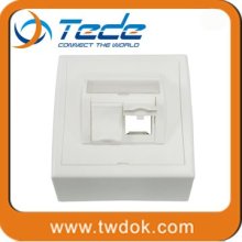 RJ45 double port Faceplate manufacturer 86*86mm