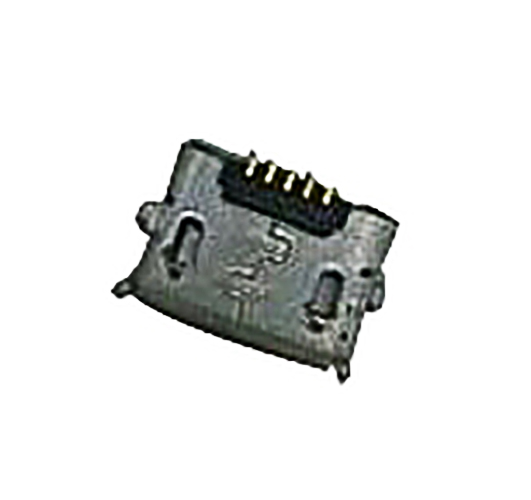 MICRO USB 5P 2SHELL DIP ΜΕ CURL