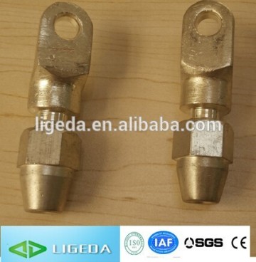 Copper aluminum transition terminals