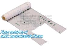 Eco friendly biodegradable compostable bag, biodegradable garbage bag, biodegradable compostable trash bag