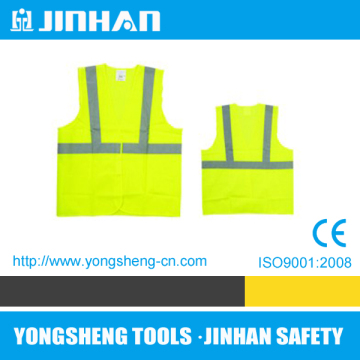 Jinhan Safety Vest Traffic Officer Road Construction Worker Vest (Y-1004)