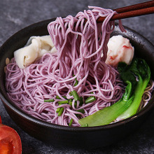 Pure Grain Rice Noodle Purple Sweet Potato Hardcover 400g