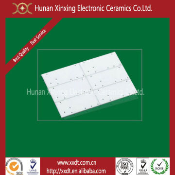 Via holes ceramic substrates