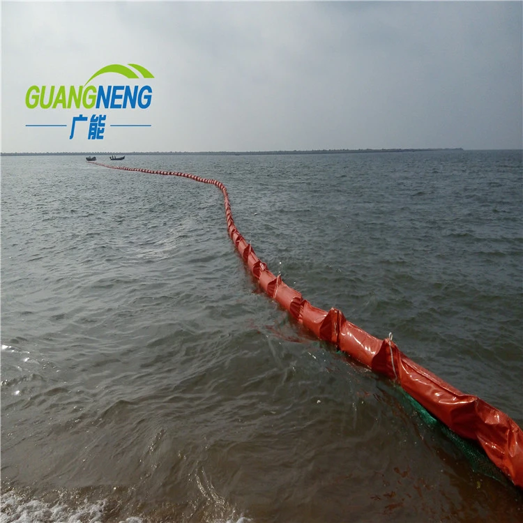 Wholesale Orange PVC Oil Boom Rubber PVC Fences Oil Spill Boom