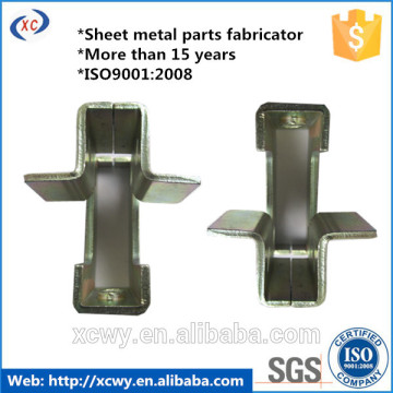 Sheet metal fabrication processing sheet metal part