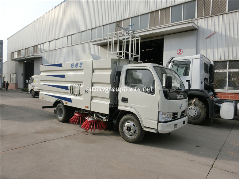 Road Sweeper truck 5m3 Sweep Cleaning truck