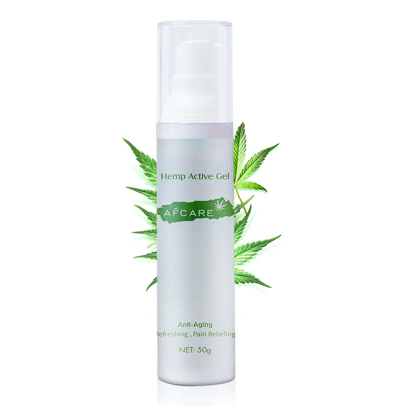 Hemp Soothing Gel Organic Moisture Face Gel Repair Sensitive Skin Herbal Extract Gel